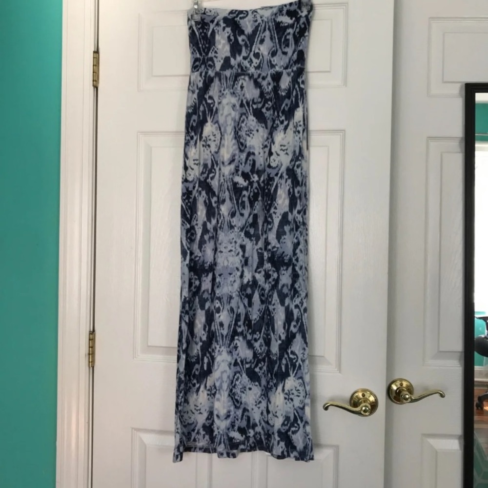 Printed Maxi Skirt